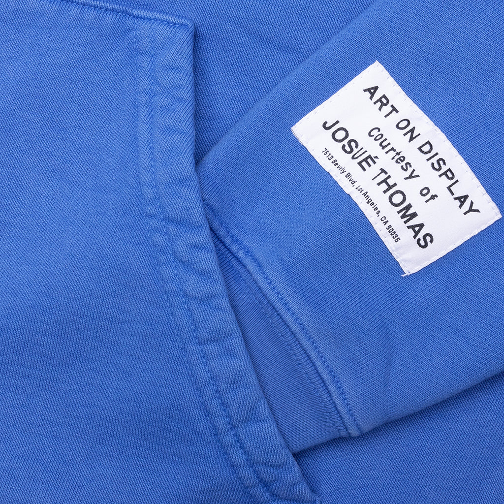 90's GD Logo Hoodie - Royal - Image 4