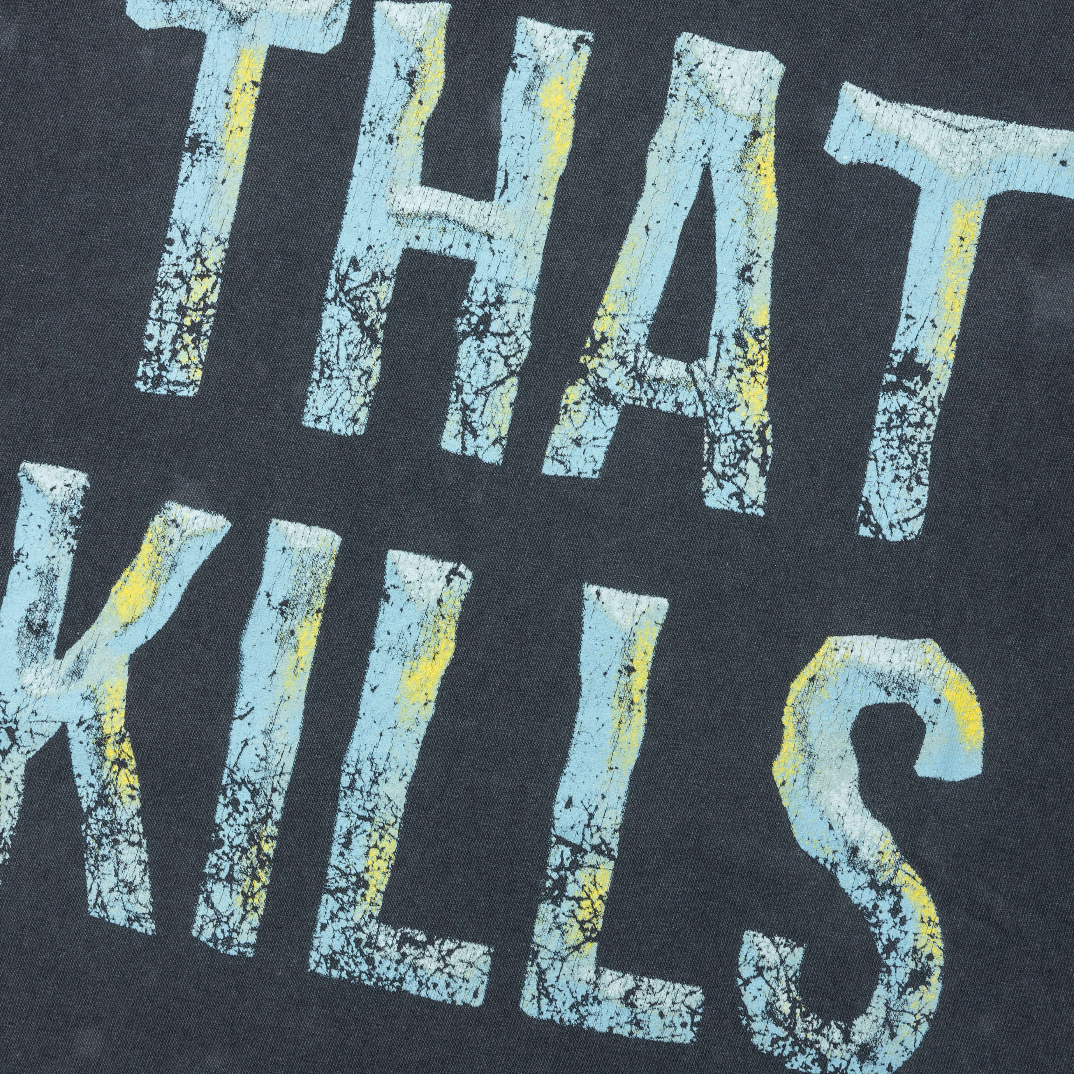 Broken Art That Kills Tee - Vintage Black - Image 3