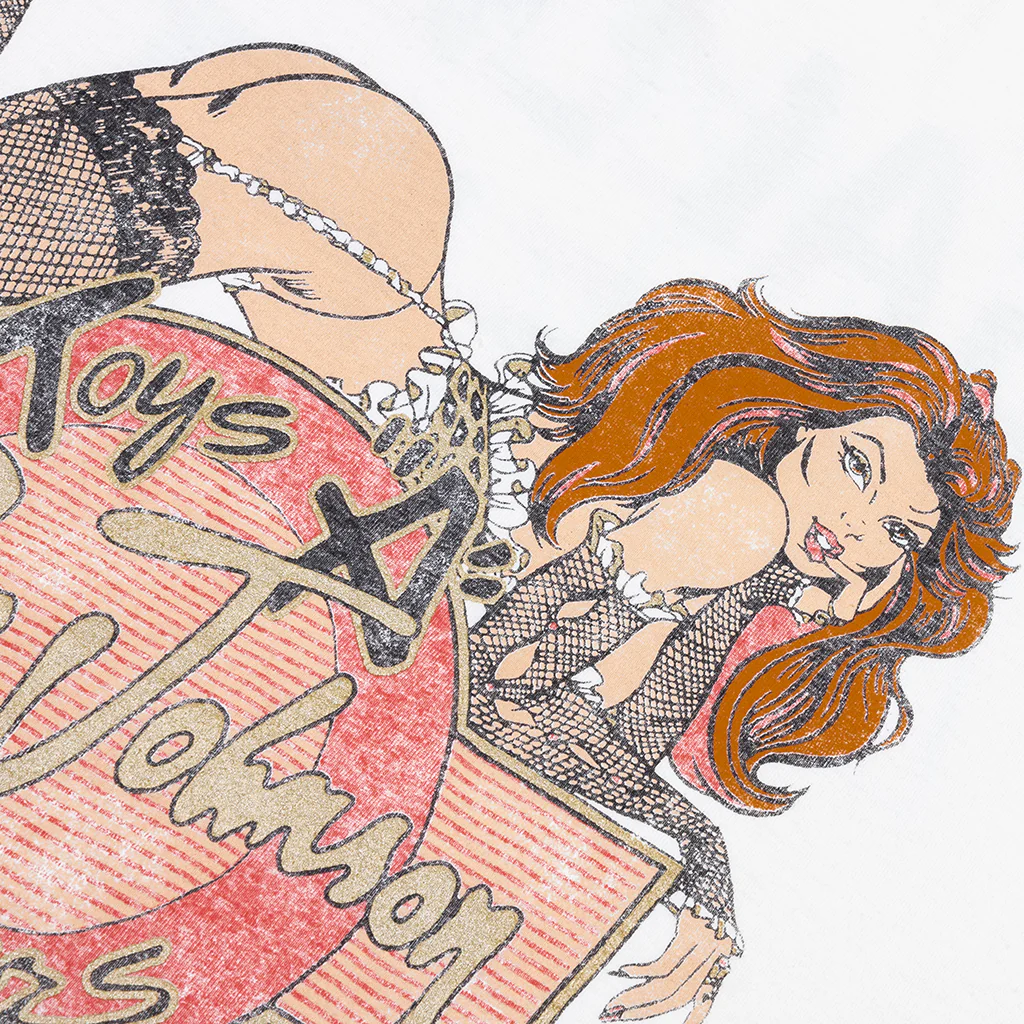 Gallery Dept. x Doc Johnson Toys 4 Love Tee - Light Archival White - Image 3