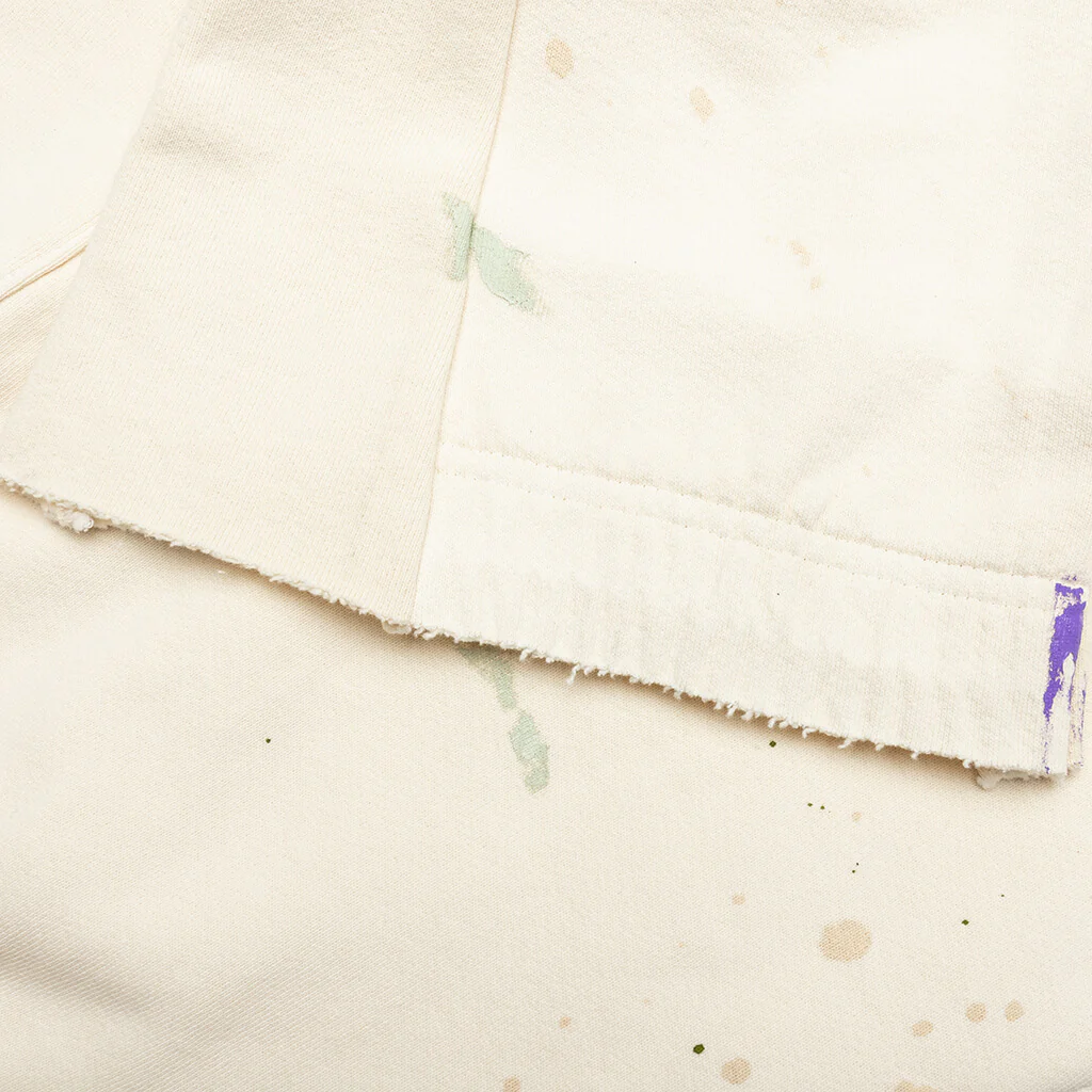 Logo Flare Sweatpants - White - Image 4