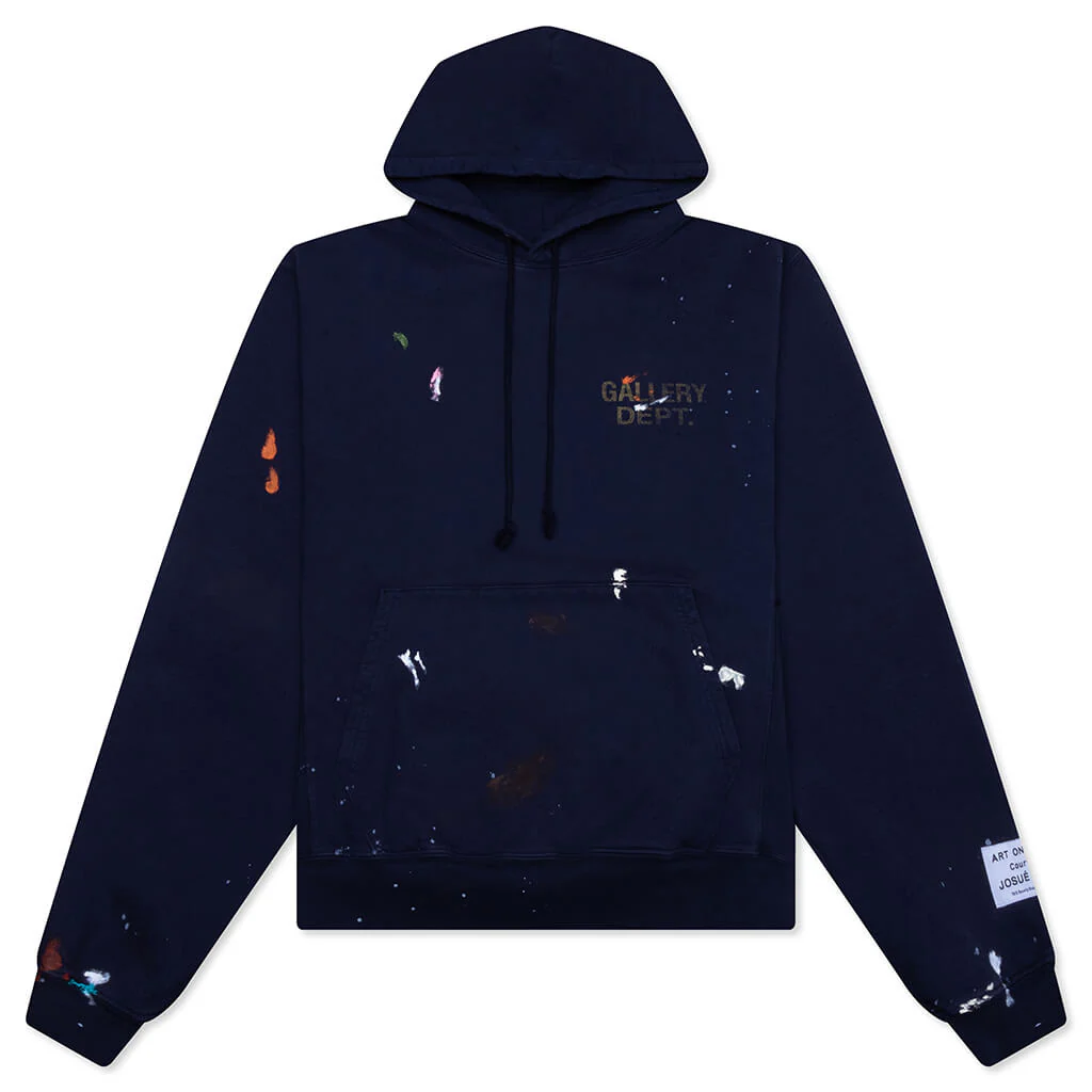 GD Paint Logo Hoodie - Vintage Navy