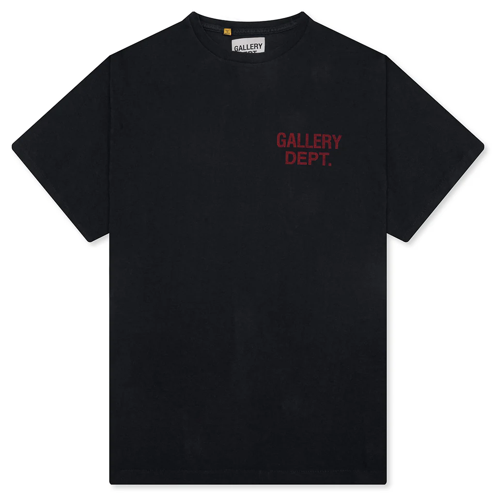 Souvenir Tee - Washed Black