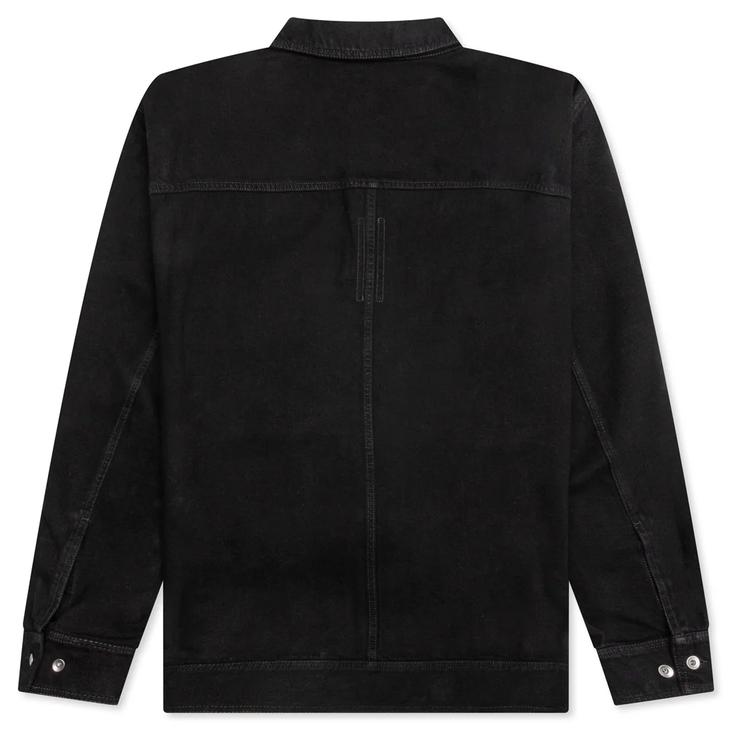 Giacca In Denim Sphinx Jumbo Worker Jacket - Black - Image 2