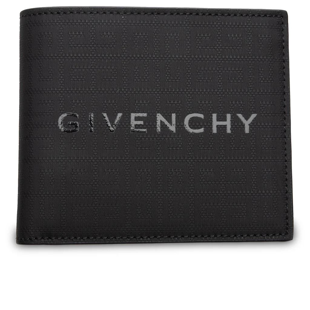 4G Nylon Billfold Wallet - Black