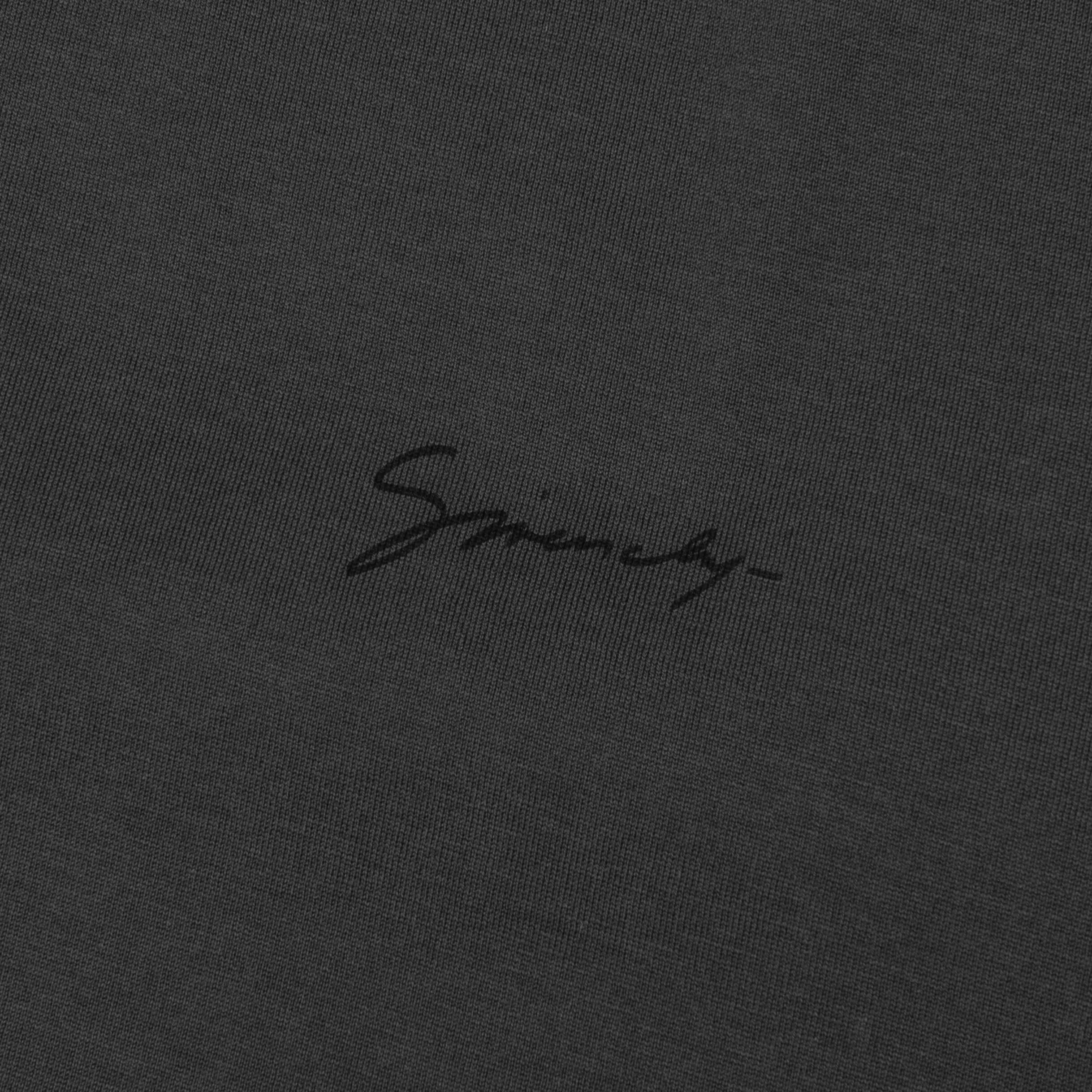 Baroque Print S/S T-Shirt - Charcoal - Image 3