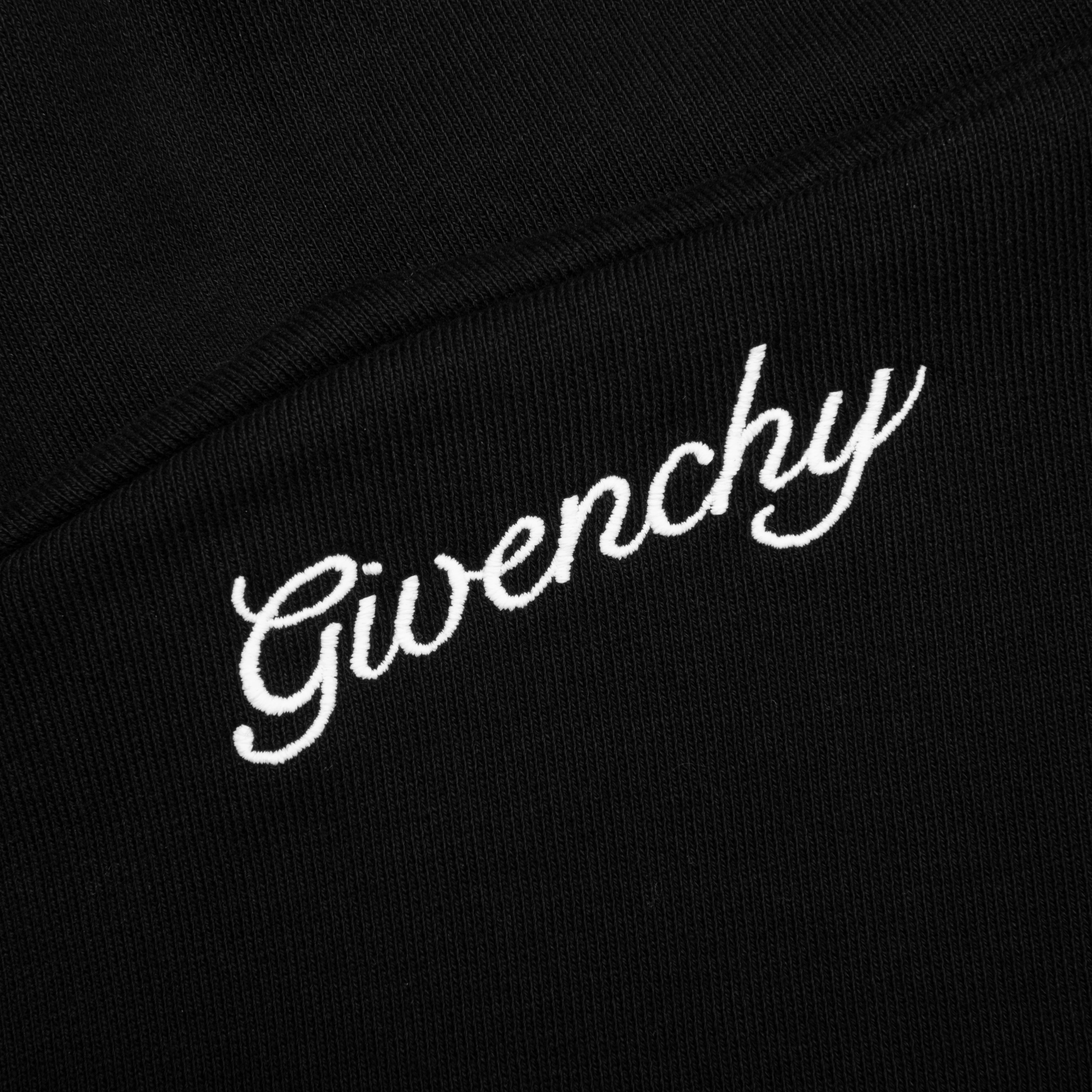 Crest Boxy Fit Sweatshirt - Black - Image 4