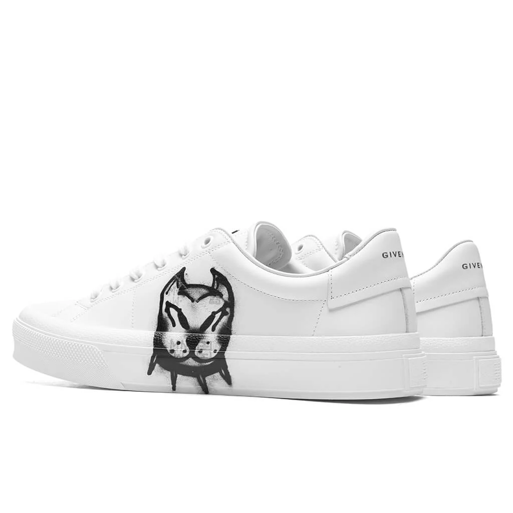 City Sport Lace Up Sneaker - White/Black - Image 3
