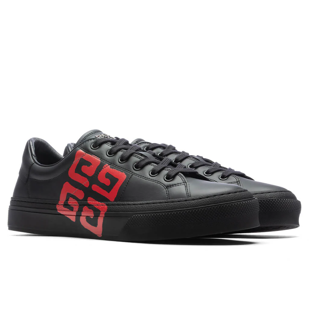 City Sport 4G Sneakers - Black/Dark Orange - Image 2