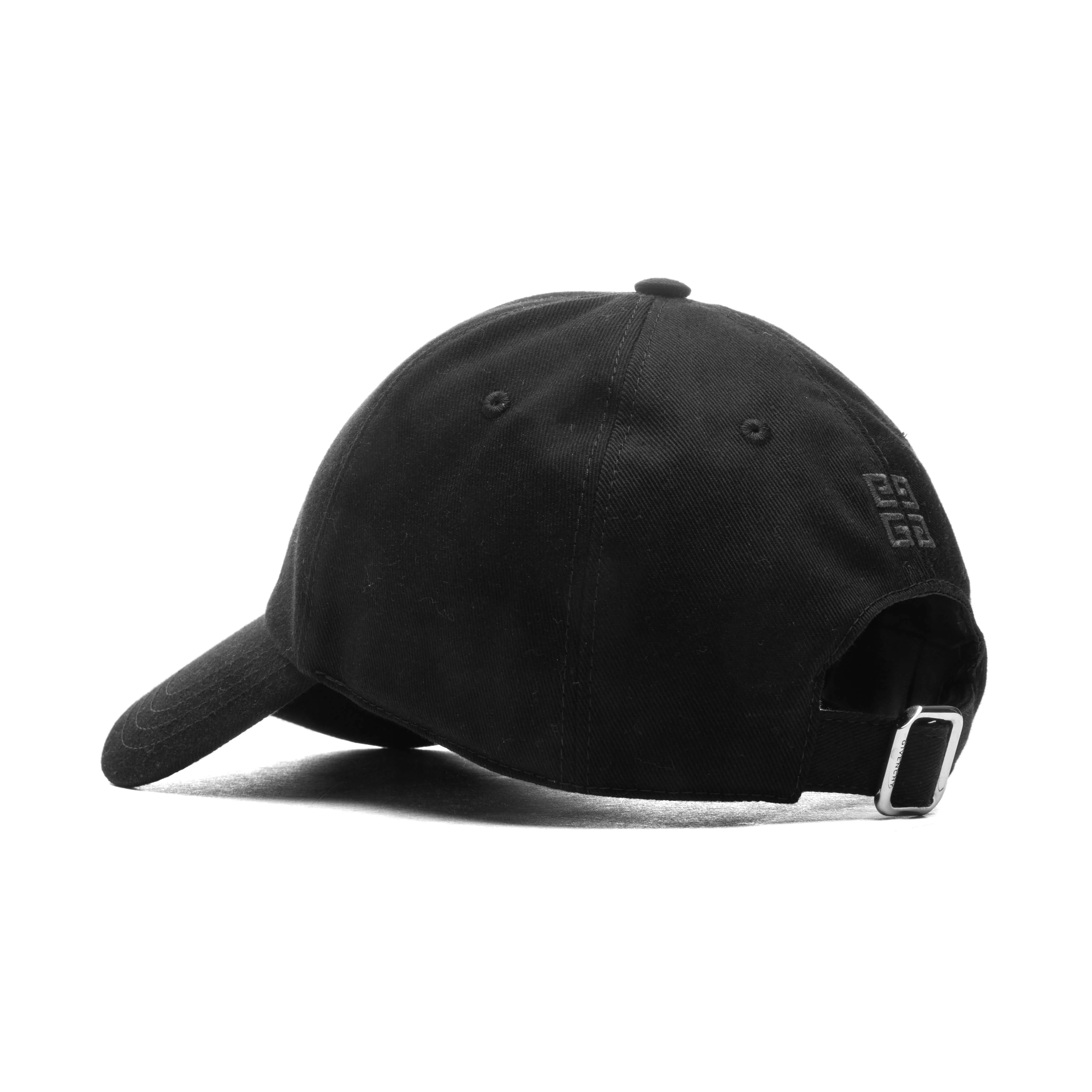 Embroidered Cap - Black - Image 5