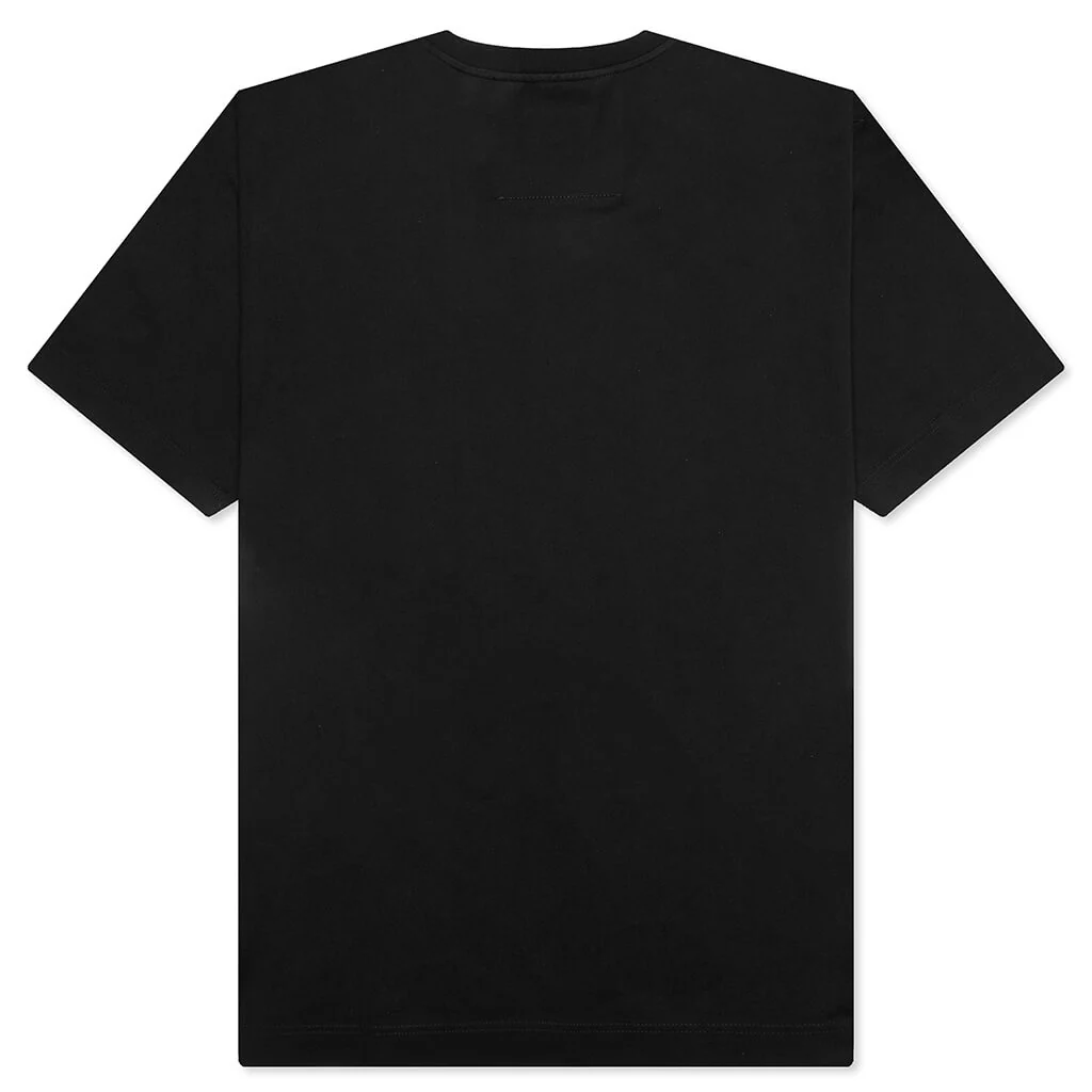 Gros Grain in Cotton T-Shirt - Black - Image 2