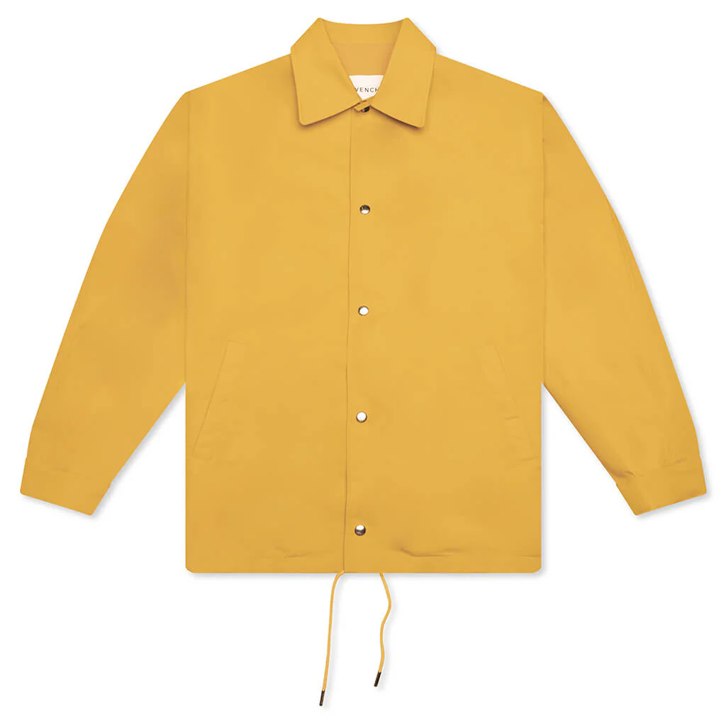 Couture Seam Jacket - Mustard