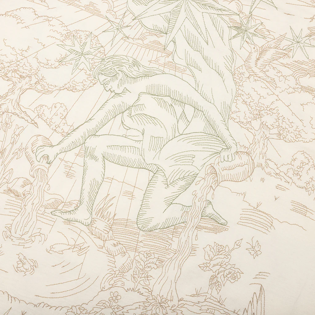 Tarot Print T-Shirt - Ivory - Image 3