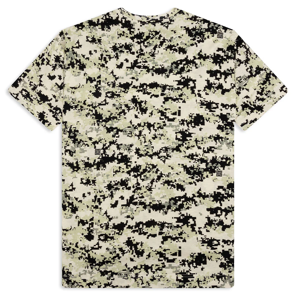 T-Shirt - Beige/Black - Image 2