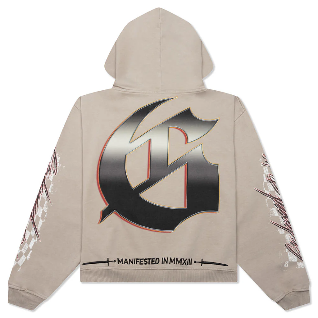 Le Denier Hoodie - Stone Grey - Image 2