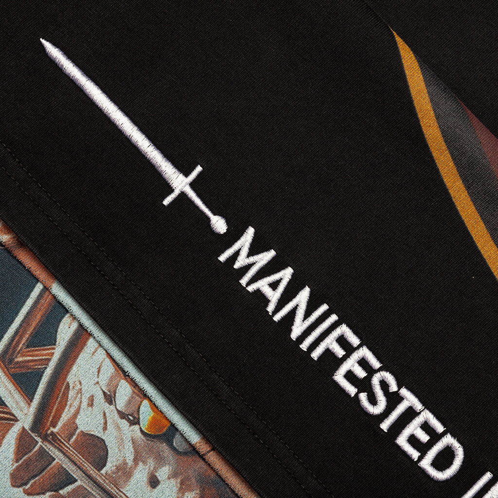 Morale L/S T-Shirt - Black Wash - Image 6