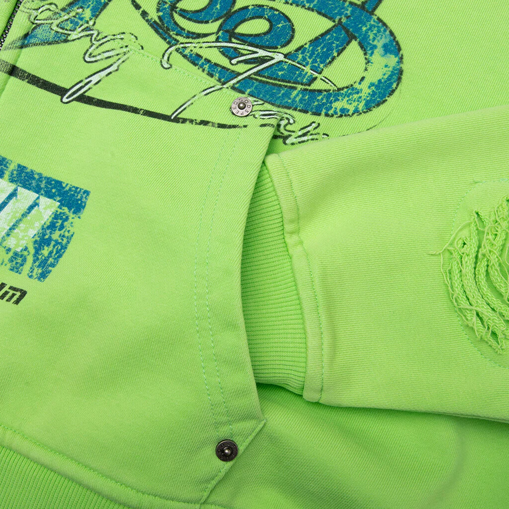 Speedway Zip Hoodie - Volt - Image 5