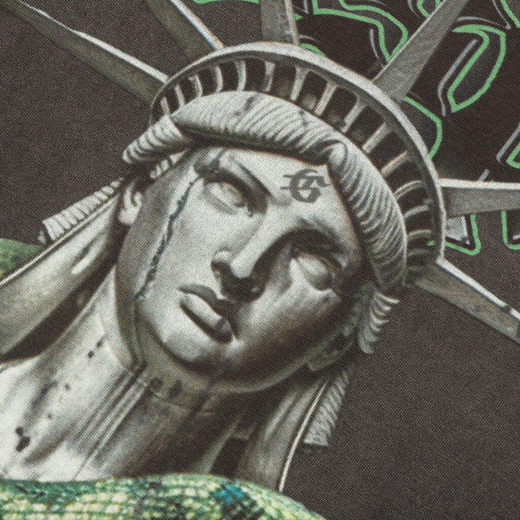 Top 5 Slizzy L/S Tee - Grey Wash - Image 3