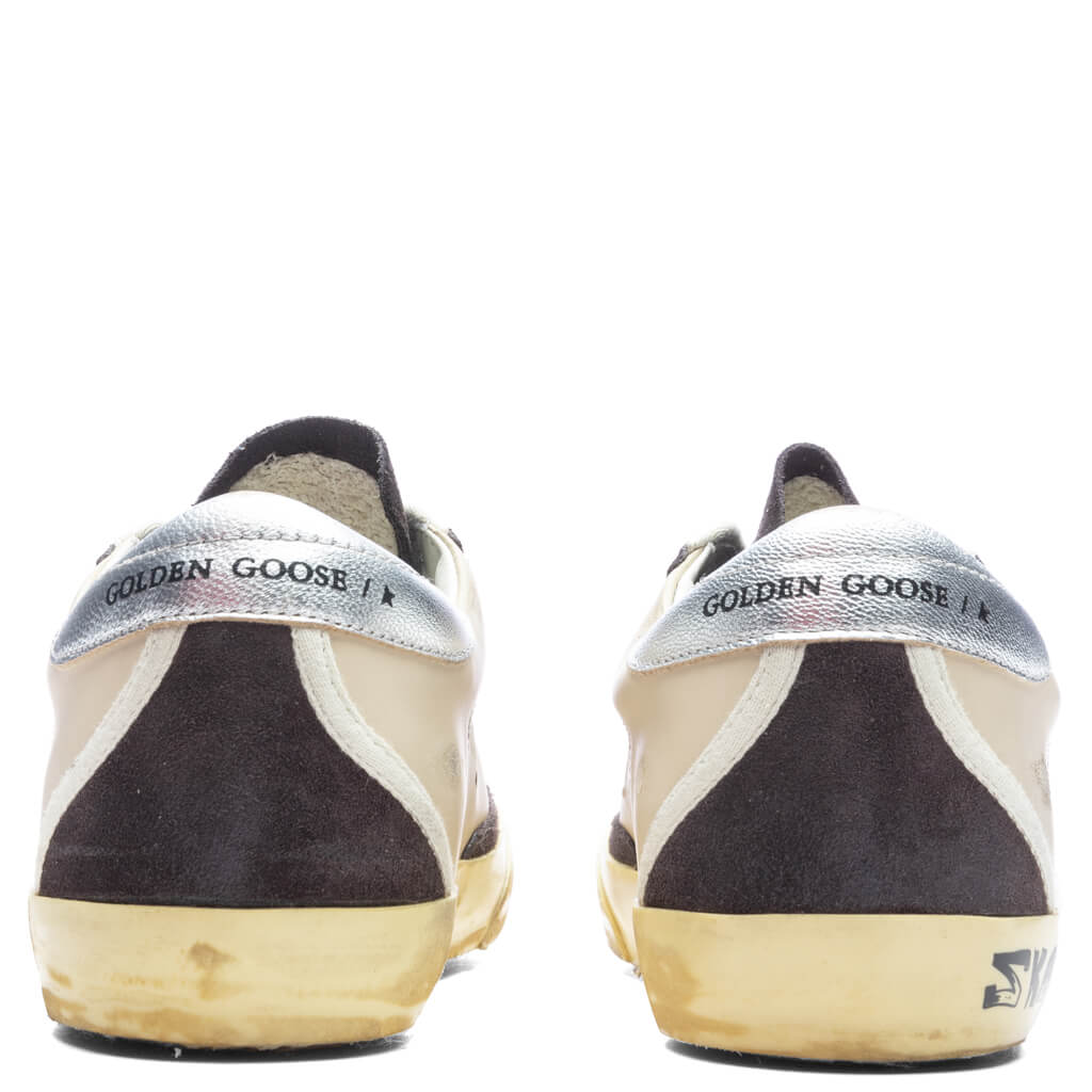 Women's Superstar Glitter Star - Beige/Dark Grey/Grey - Image 4