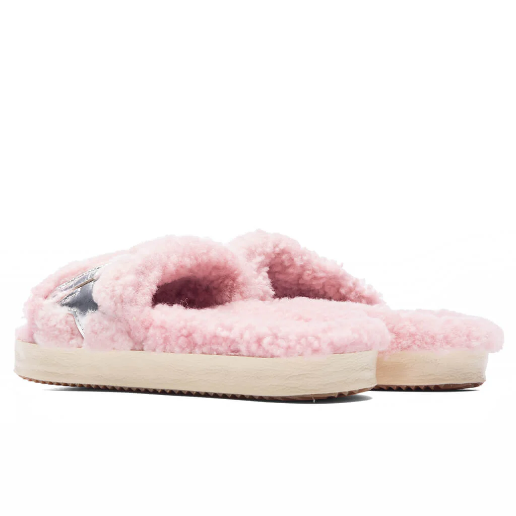 Women's Shearling Poolstar - Antique Pink/Silver - Image 4