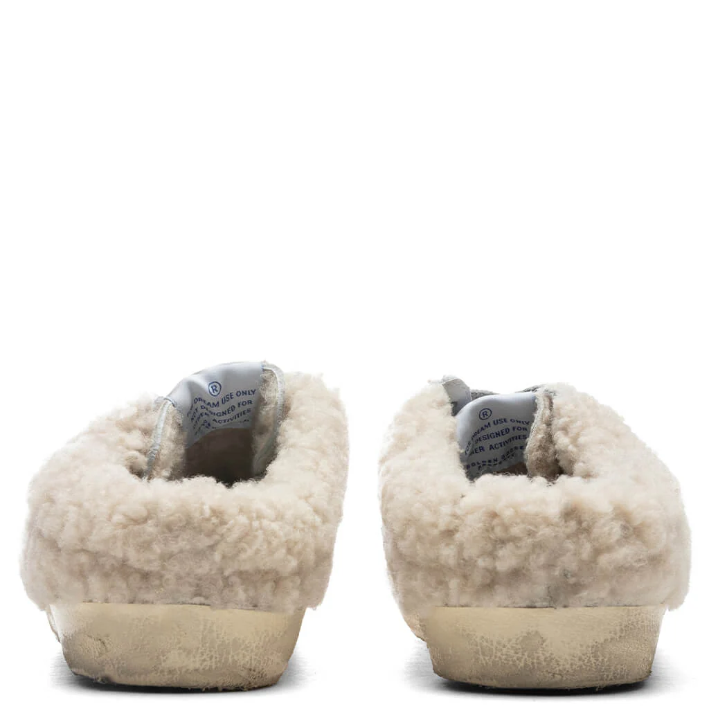 Women's Super-Star Sabot - Natural White/Silver - Image 4