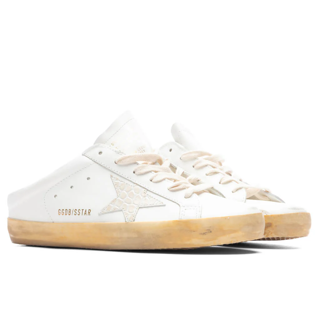 Women's Super-Star Sabot - White/Ivory - Image 2