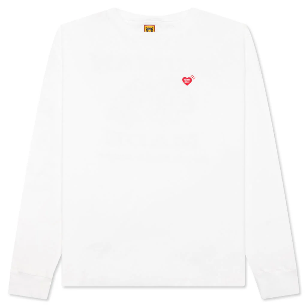 Graphic L/S T-Shirt #1 - White