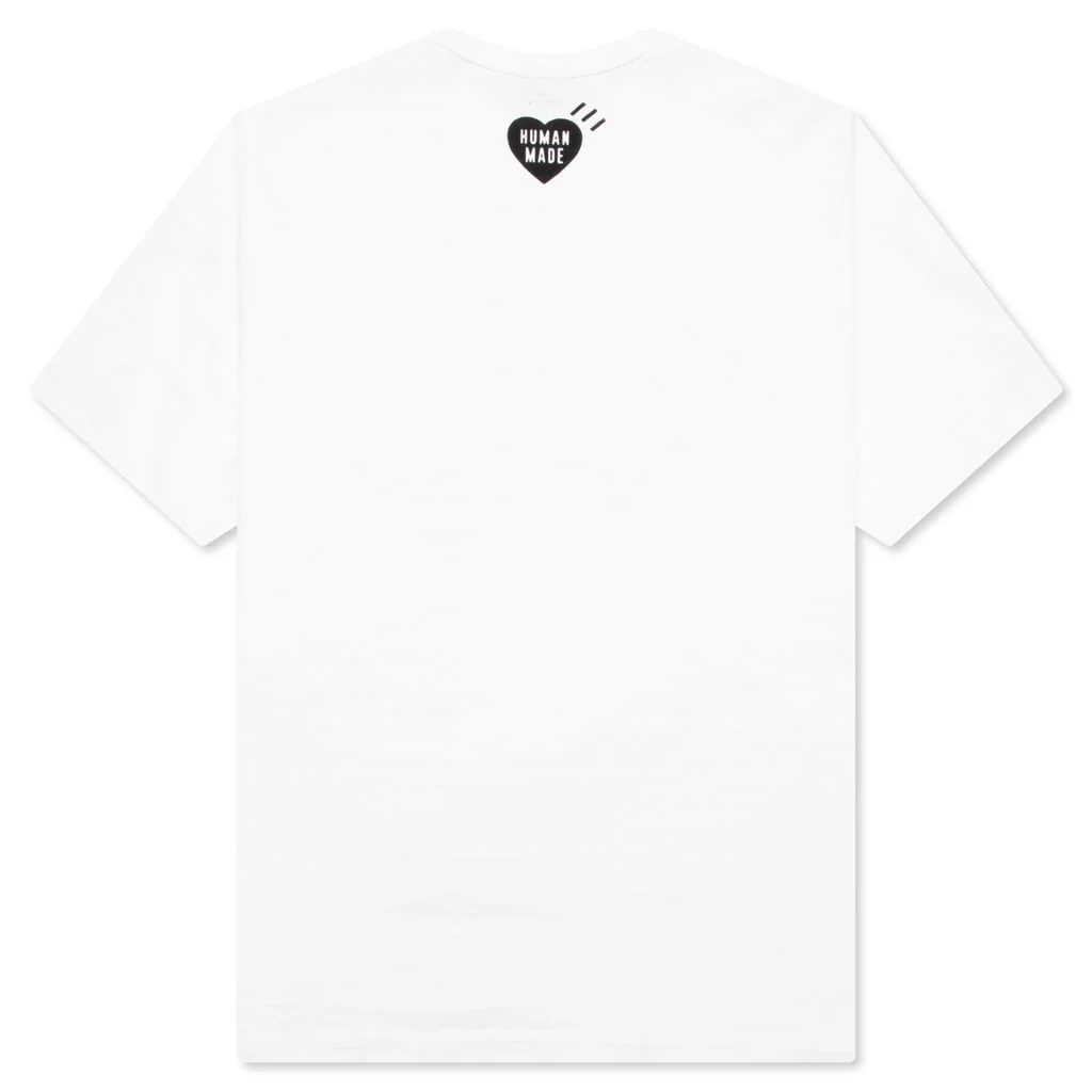 Graphic T-Shirt #4 - White - Image 2