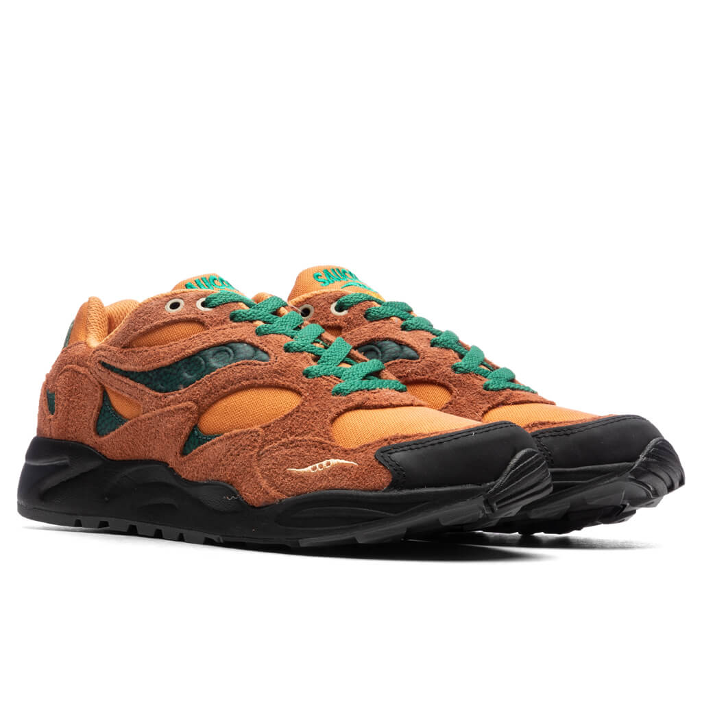 Saucony x Colour Plus Companie Grid Shadow 2 - Forest Wander - Image 2