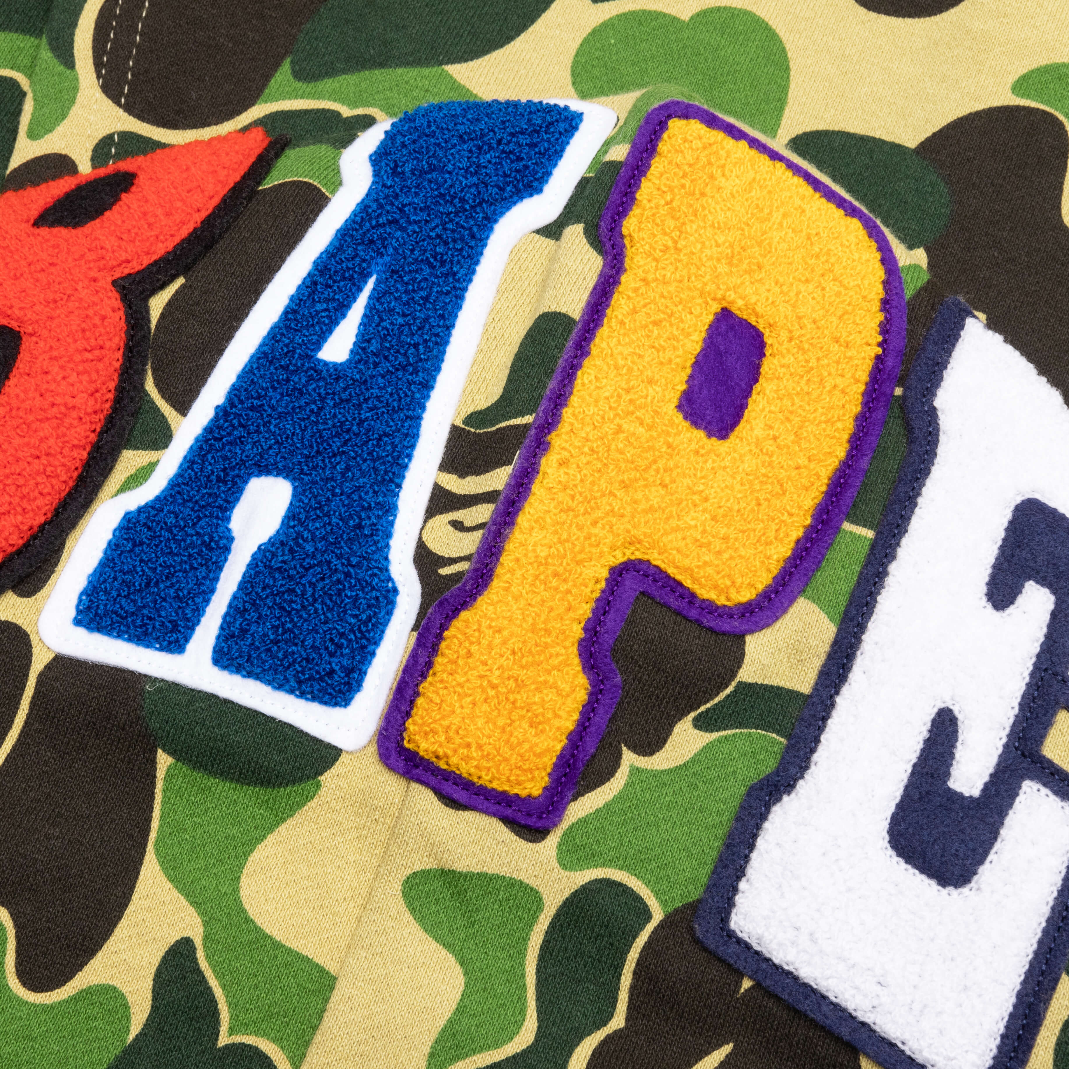 ABC Camo 2nd APE Pullover Hoodie - Green - Image 6