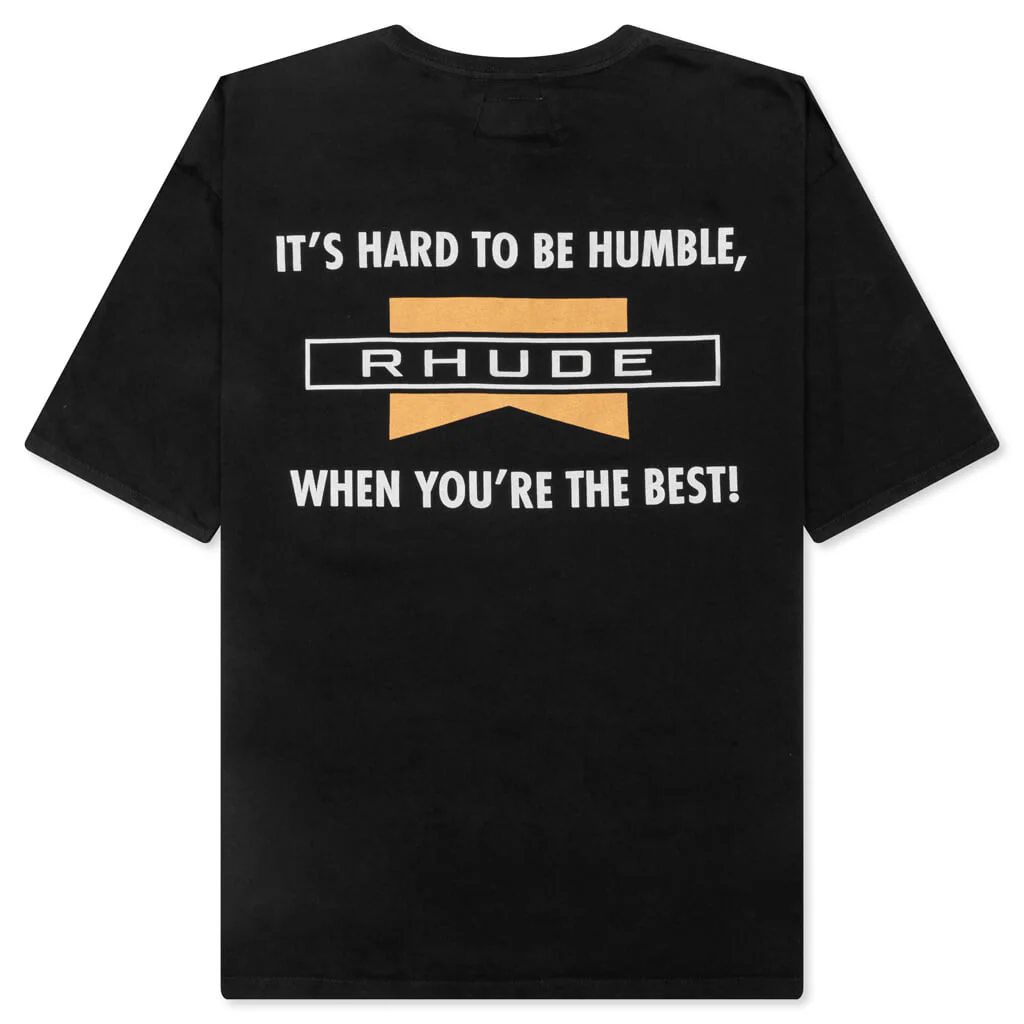 Hard to Be Humble Tee - Vintage Black - Image 2