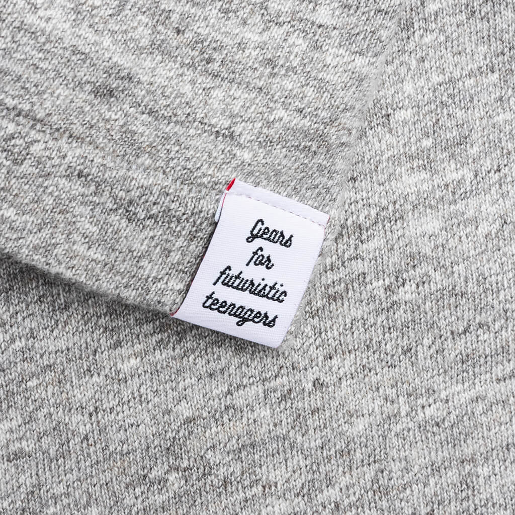 Heart Badge T-Shirt - Grey - Image 4