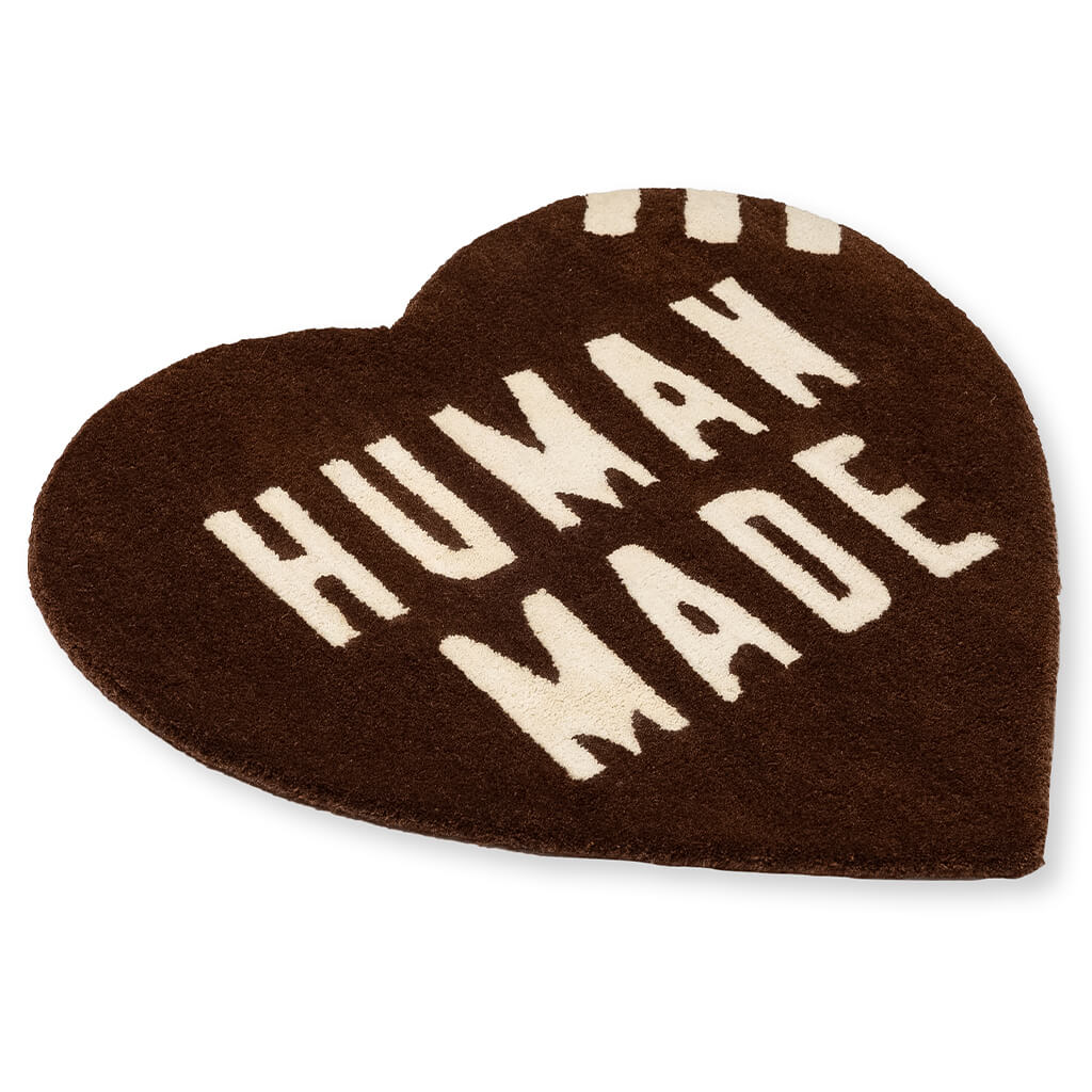 Heart Rug Medium - Brown - Image 2