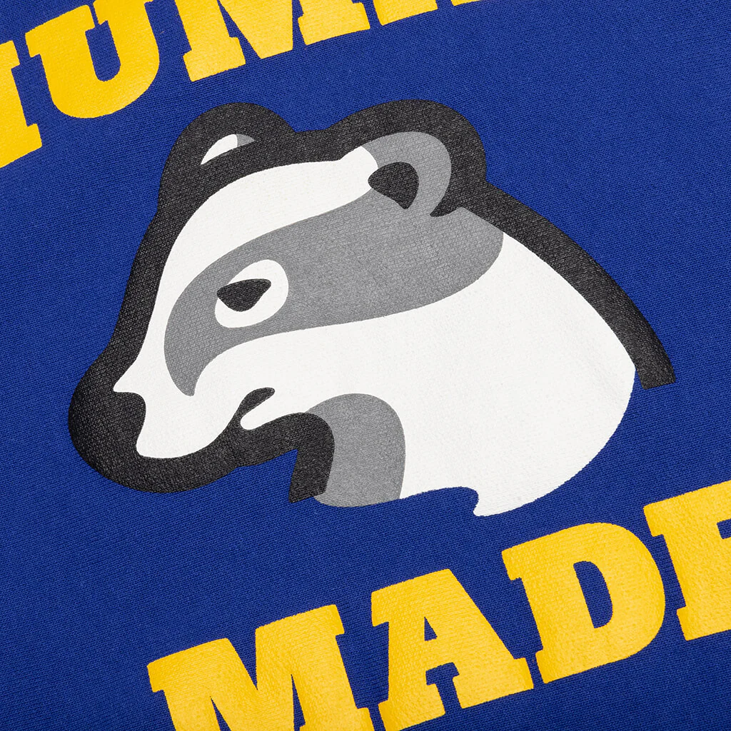 Heavy Weight Hoodie #1 - Blue - Image 3