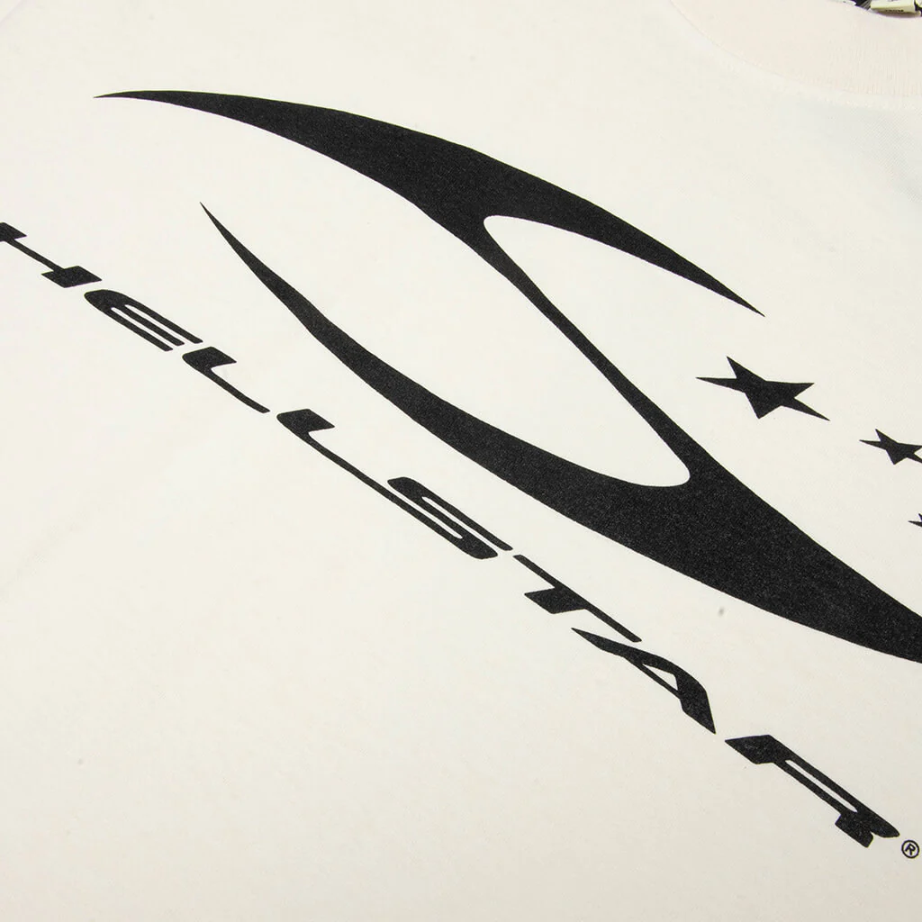H Cursive Logo T-Shirt - White - Image 3