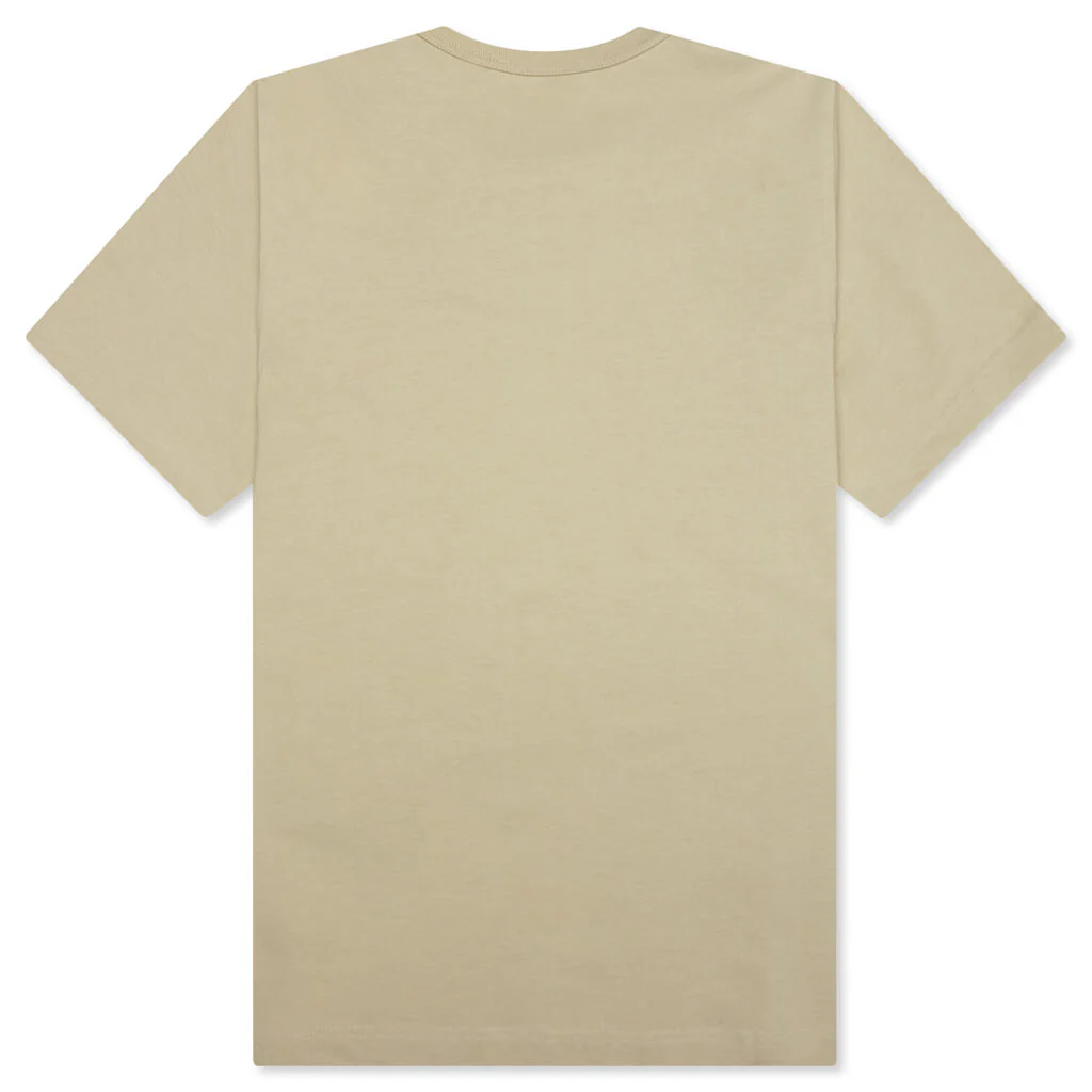 Inside Out Logo Tee - Beige - Image 2