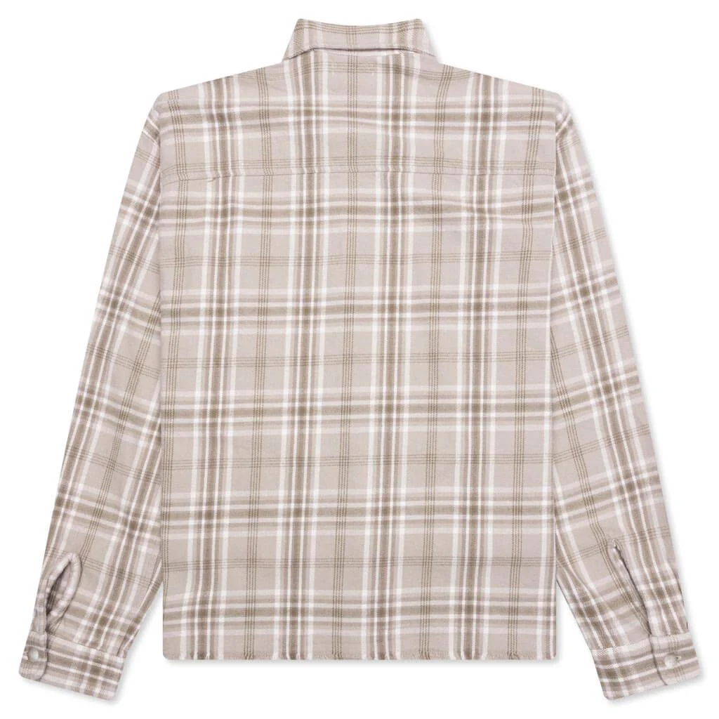 Hemi Oversized Shirt - Organic Check - Image 2