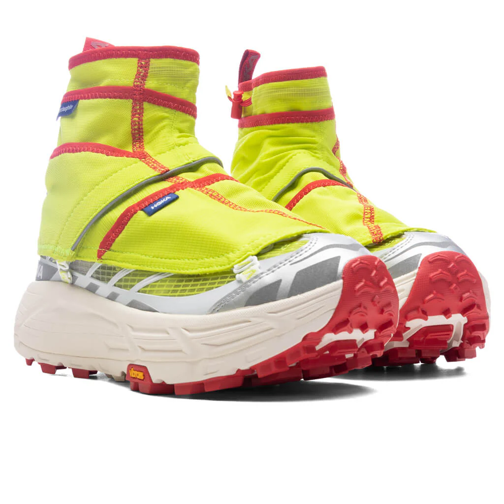 Hoka x Nicole McLaughlin Mafate Speed Three 2 - White/Neon - Image 3