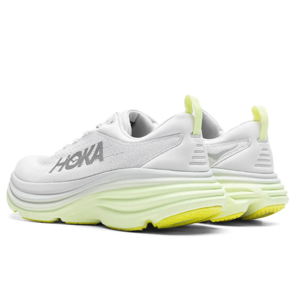 Women's Bondi 8 - Nimbus Cloud/Luminary Green - Image 3