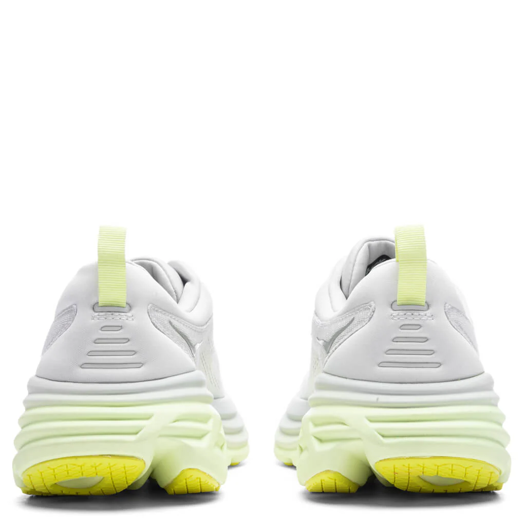 Women's Bondi 8 - Nimbus Cloud/Luminary Green - Image 4