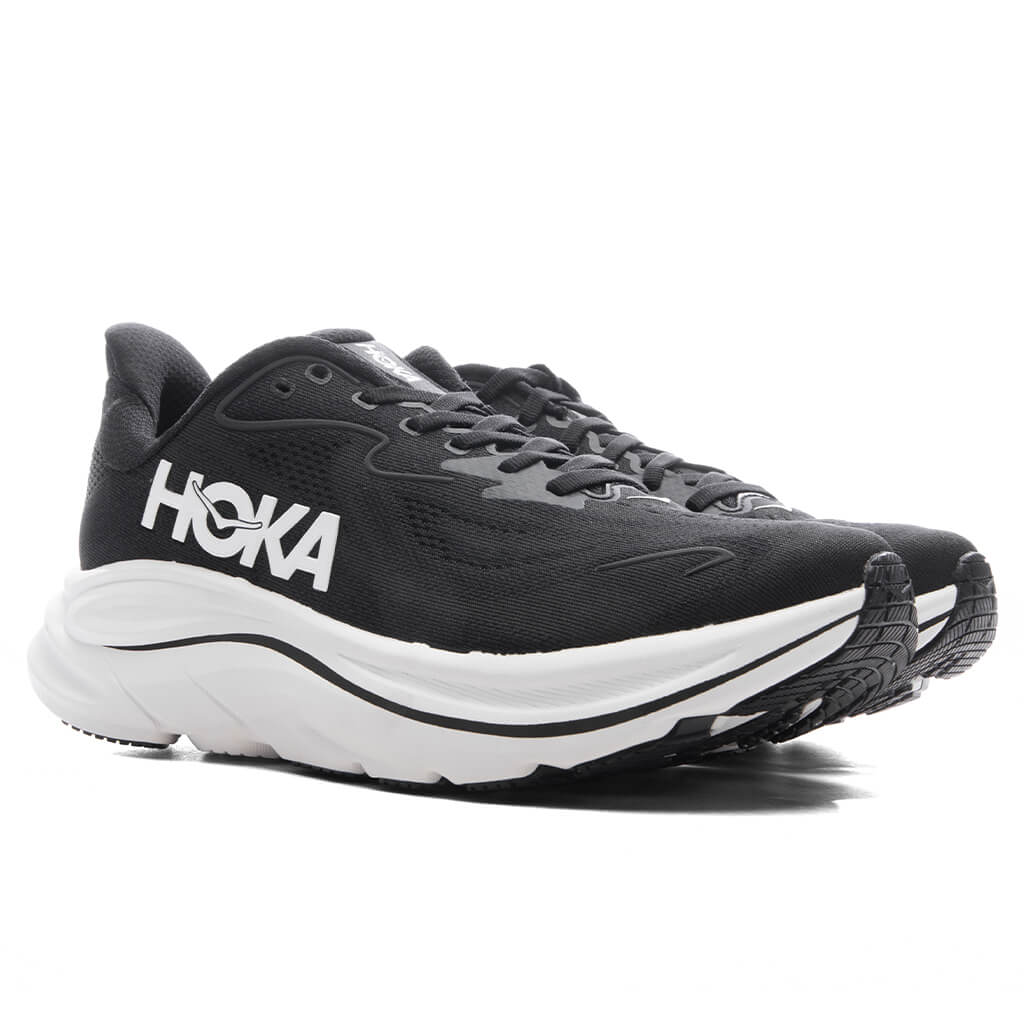 Women's Clifton 10 - Black/White - Image 2
