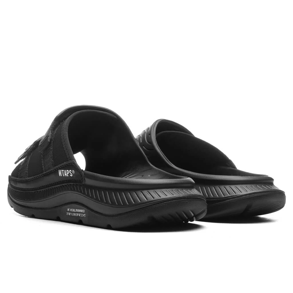 Hoka x WTAPS Ora Luxe - Jet Black/White - Image 3