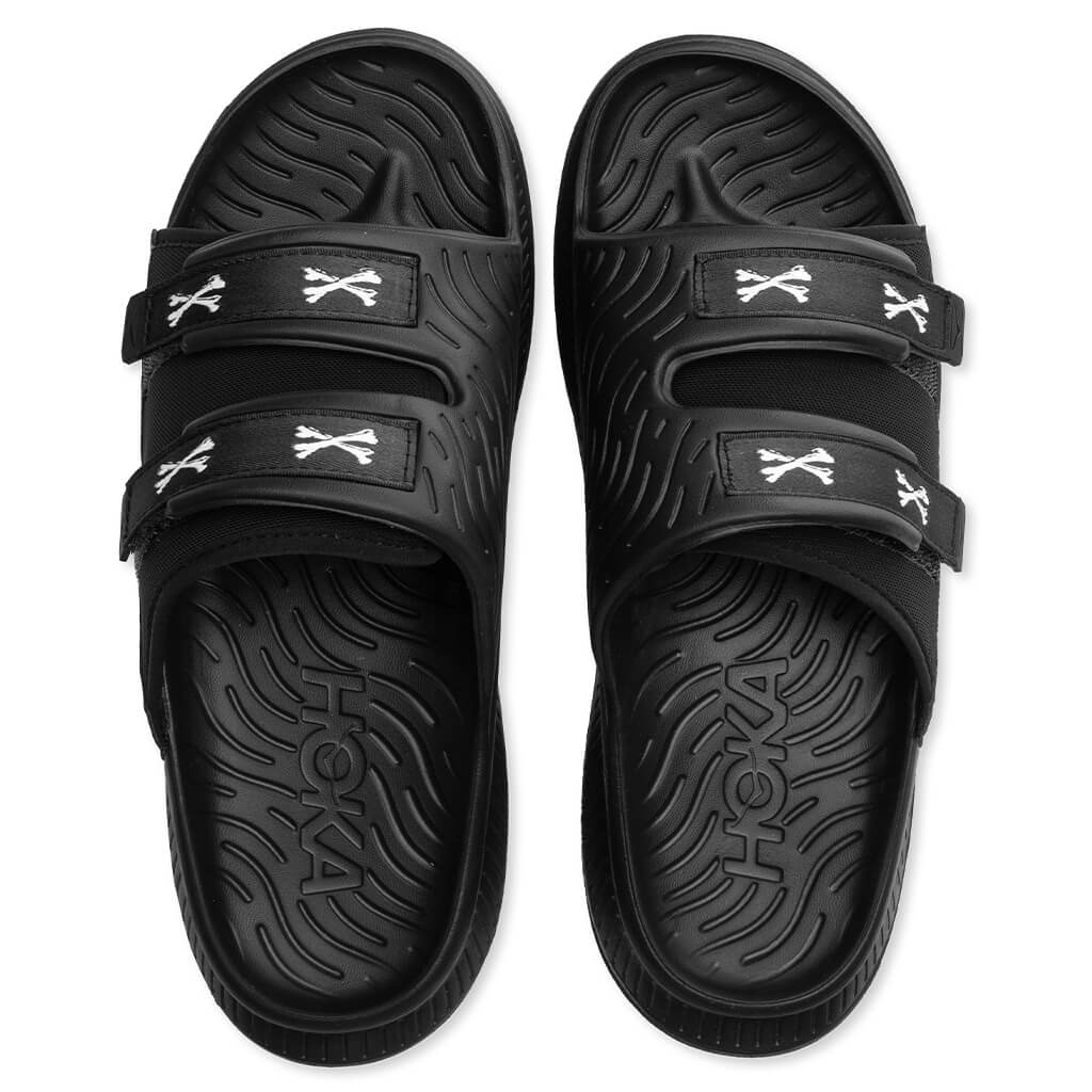 Hoka x WTAPS Ora Luxe - Jet Black/White - Image 4