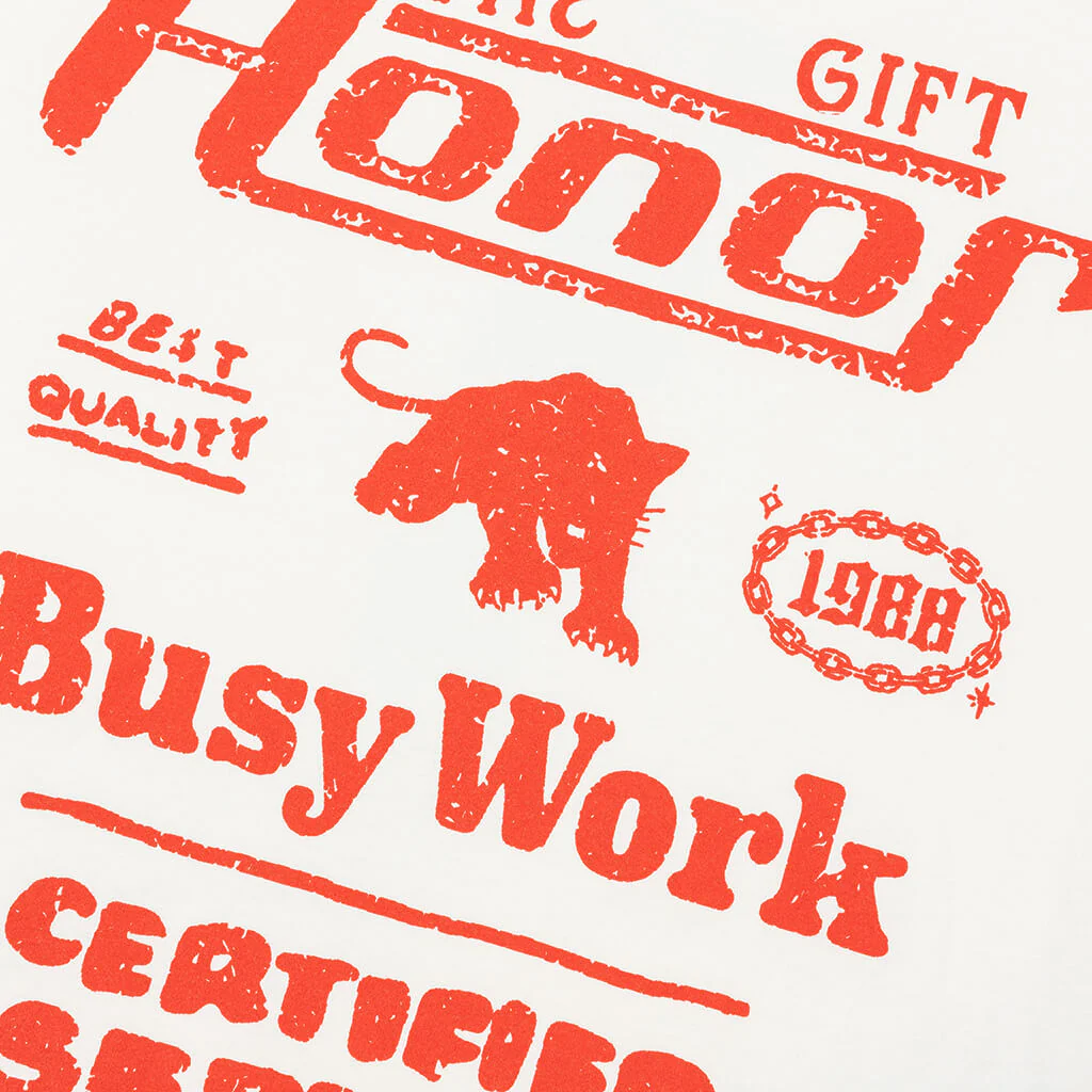 Busy Work T-Shirt - White - Image 5