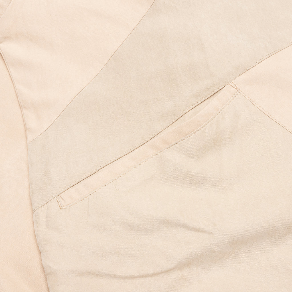 Color Block Full Zip - Tan - Image 5