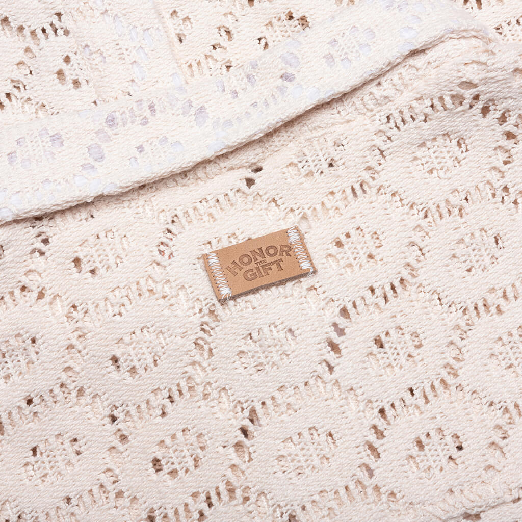 Crochet Button Up - Bone - Image 3