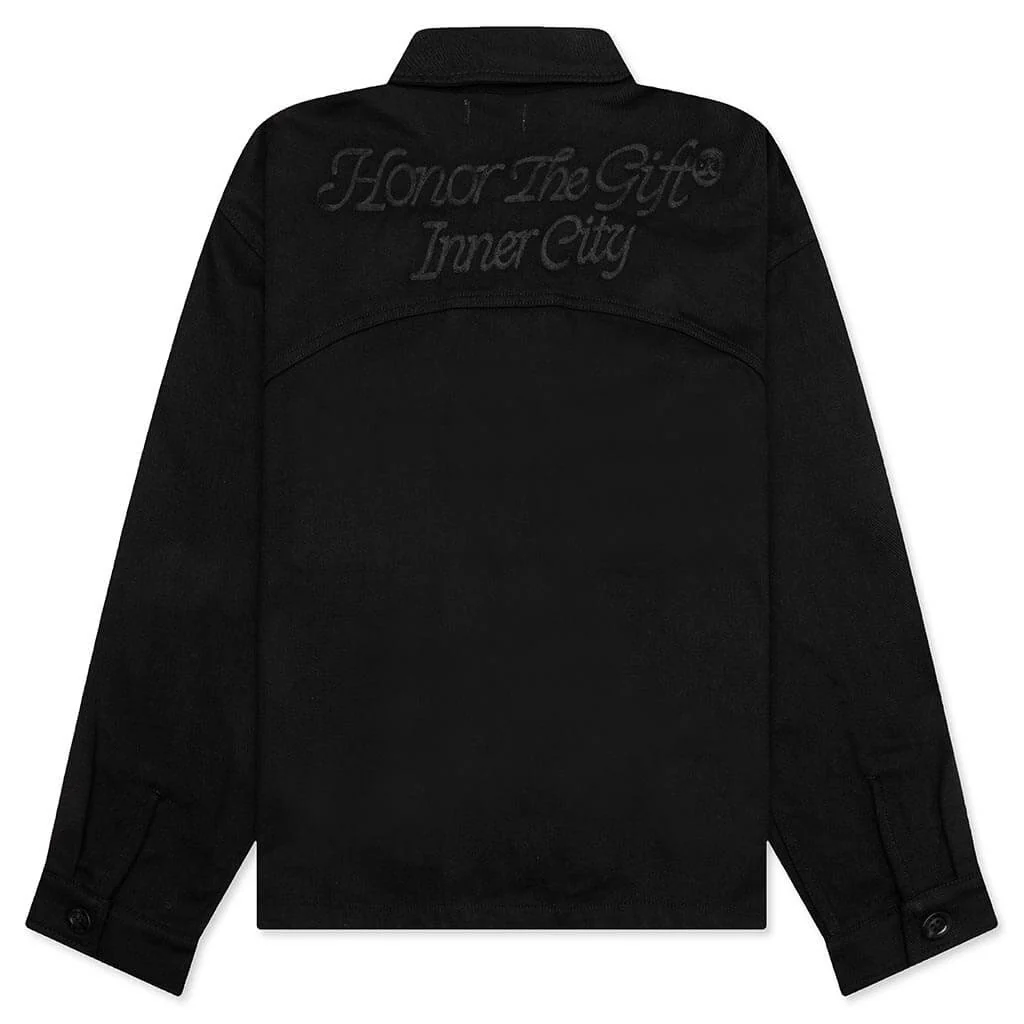 Holiday HTG L/S Work Shirt - Black - Image 2