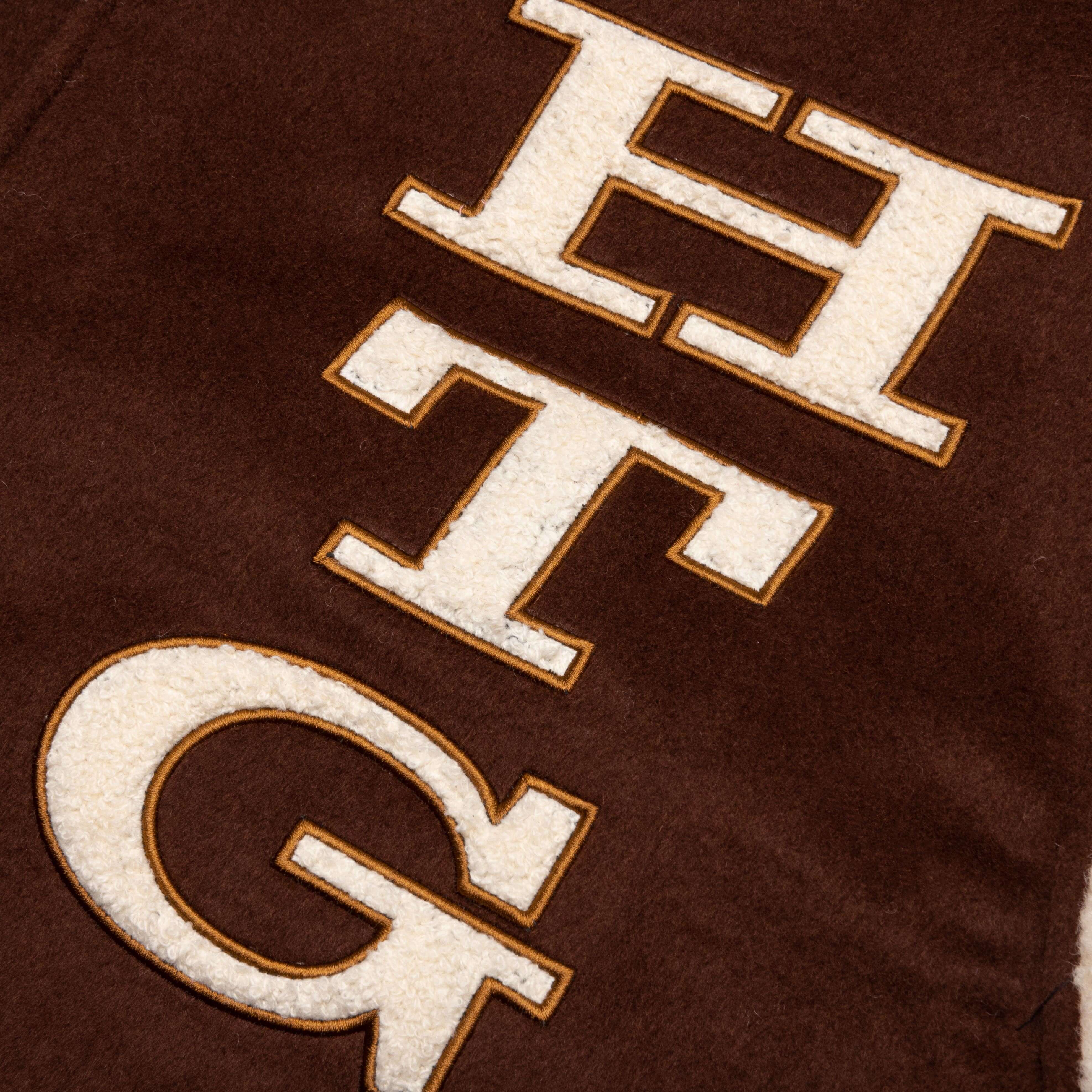 Holiday HTG Letterman Jacket - Brown - Image 4