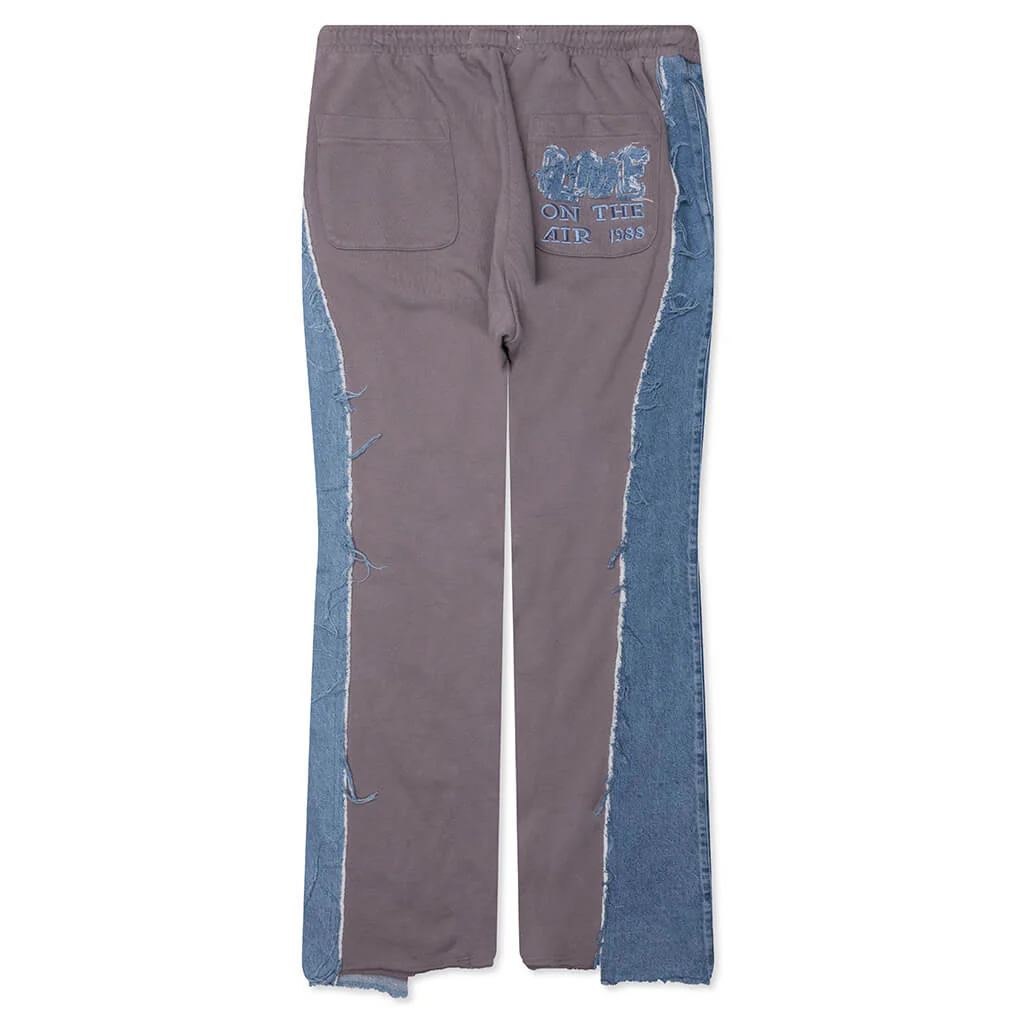 Denim Sweatpant - Grey - Image 2