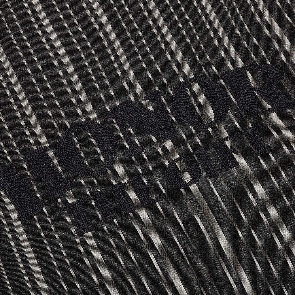 Diamond Denim Jacket - Black - Image 4