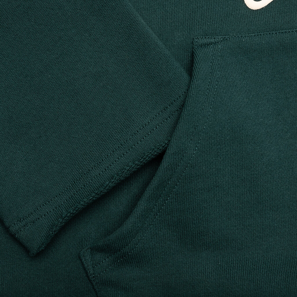 Fire Hoodie - Green - Image 4